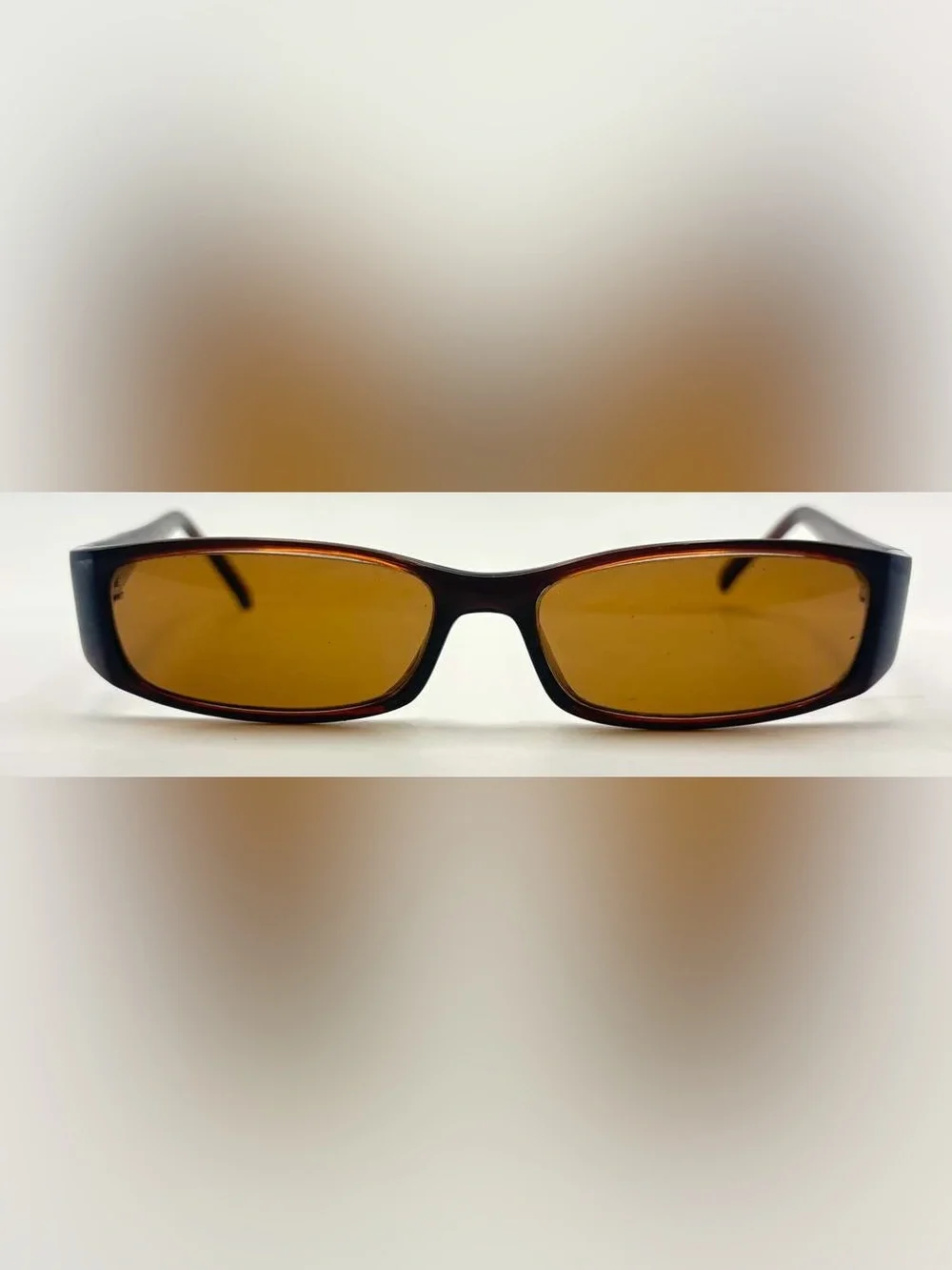 WP5030 Brown Oval Sunglasses Frames Only